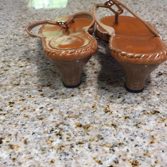 Sexy heeled sandal with glitter front size 7.5 - Picture 3 of 5